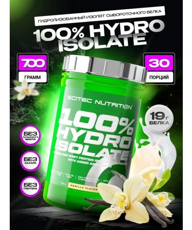 Scitec Nutrition Hydrolyzed protein 100% HYDRO ISOLATE 700 g vanilla