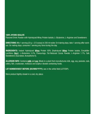 Scitec Nutrition Hydrolyzed protein 100% HYDRO ISOLATE 2000 GOOLOW - Buy Online on GoSupps.com