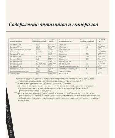 LLH Vitamins for women 60 capsules - Buy Online on GoSupps.com