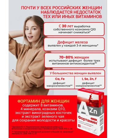 WTF Fortamin vitamins for women - Buy Online on GoSupps.com
