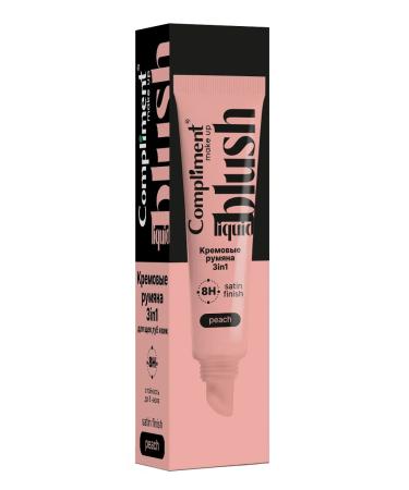 Compliment Cream blush 3B1 shine tint shadows 10 ml Peach peach - Buy Online on GoSupps.com