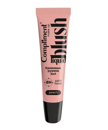 Compliment Cream blush 3B1 shine tint shadows 10 ml Peach peach - Buy Online on GoSupps.com