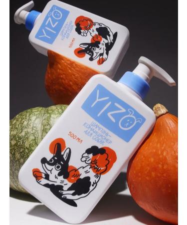 YIZO Container shampoo for dogs hypoallergenic 500 ml - Buy Online on GoSupps.com