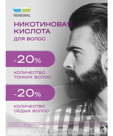 RENEWAL Nicotinic acid for hair growth - Buy Online on GoSupps.com