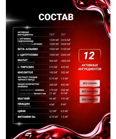 BioTechUSA Black Blood CaF+ 300 G. Blueberries Feature - Buy Online on GoSupps.com