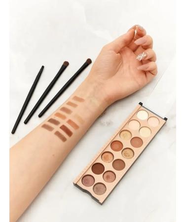 Eye Shadows matte and mother -of -pearl Matte & shining 14 No. 02