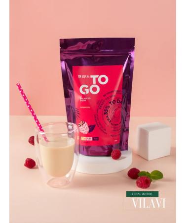 VILAVI T8 protein to go sweet raspberries. Keto. 350 g - Buy Online on GoSupps.com