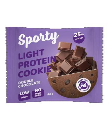 Sporty Protein Light Double Cookies Double 8pcs