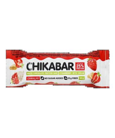 CHIKALAB Protein bar with filling strawberries CO 9pcs