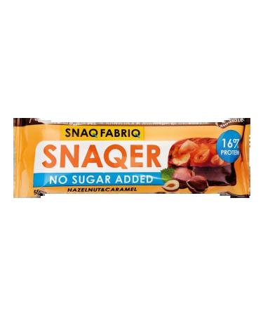 Snaq Fabriq Batonchik hazelnut and caramel glazed 7pcs