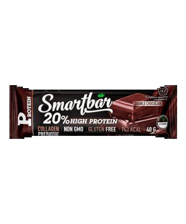 Smartbar Protein -protein bar double chocolate 10pcs