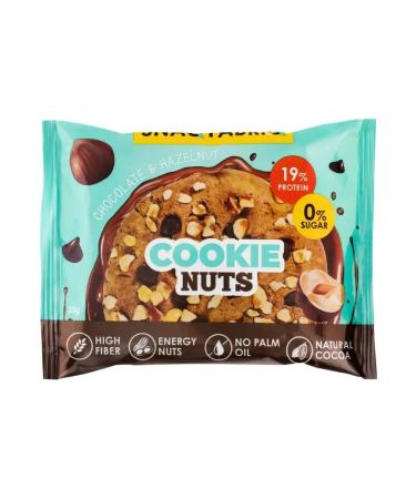 Snaq Fabriq Chocolate cookies with a hazelnut 3pcs - Buy Online on GoSupps.com