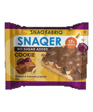 Snaq Fabriq Arachis raisins and caramel 5pcs