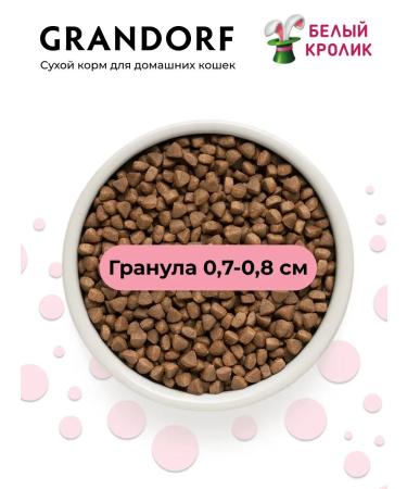 Grandorf Dry food for INDOOR cats with lamb and turkey 2kg - Buy Online on GoSupps.com