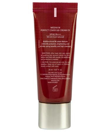 MISSHA Tonal BB face cream SPF42 PA tone 24 Natural - Buy Online on GoSupps.com