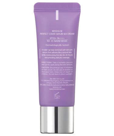 MISSHA BB cream with anti -aging serum SPF50 tone 25 Warm Beige - Buy Online on GoSupps.com