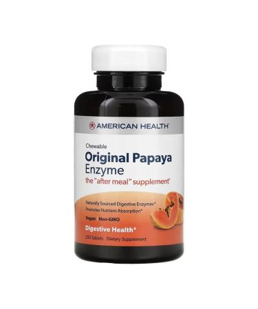 American Health Original chewing enzyme papaya 250 tablets
