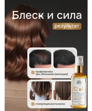 Huilargan A complex of oils and extracts for hair growth 12 in 1 - Buy Online on GoSupps.com