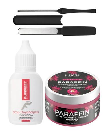 LIVSI Oil Regenifying laser nail file Paraffin cream