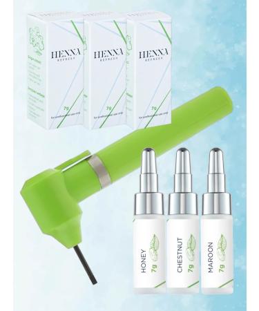 Henna Refresh Eyebrow henna set + mixer - Buy Online on GoSupps.com