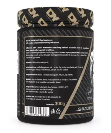 Dorian Yates Nutrition Creatine Monohydrate Dorian Creatine Monohydrate 300G - Buy Online on GoSupps.com
