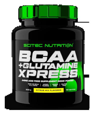Scitec Nutrition BCAA + glutamine BCAA + Glutamine XPress 600 g Citrus Mix - Buy Online on GoSupps.com