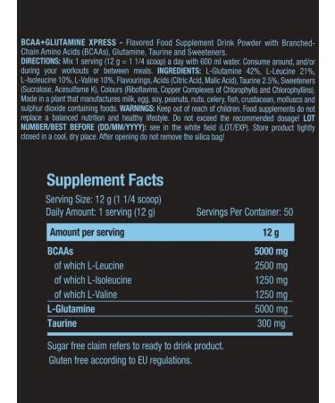 Scitec Nutrition BCAA + glutamine BCAA + Glutamine XPress 600 g Citrus Mix - Buy Online on GoSupps.com