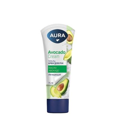Aura Hand cream oil shi avocado argan aloe honey 6x75ml - Buy Online on GoSupps.com