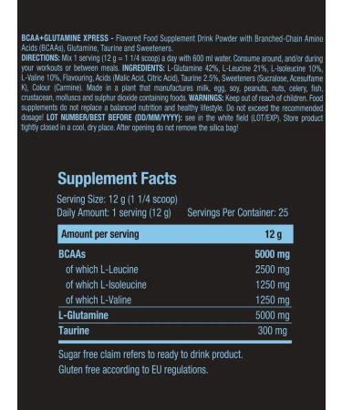 Scitec Nutrition BCAA + Glutamine BCAA + Glutamine Xpress 300 g of watermelon - Buy Online on GoSupps.com