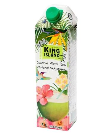 King Island Coconut water 1 l x 12 pcs - Buy Online on GoSupps.com