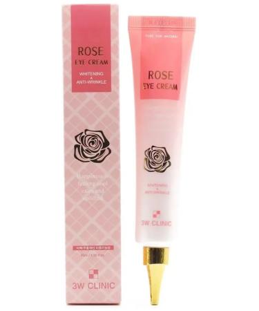 3W Clinic Skin cream around the eyes Rose Eye Cream 40 ml