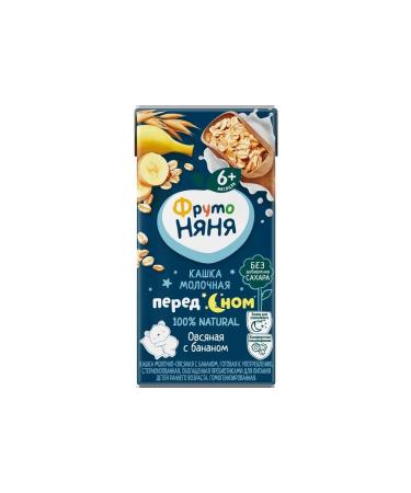 Frutonyanya Oatmeal porridge with Banana Milk 200ml 18pcs - Buy Online on GoSupps.com