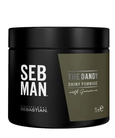SEBASTIAN PROFESSIONAL Seb Man the Dandy Wax for Hair styling 75 ml - Buy Online on GoSupps.com