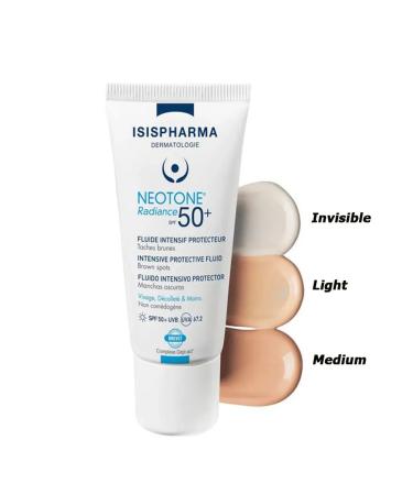 ISISPHARMA Radiance SPF50+ Invisible Fluid Face 30ml - Buy Online on GoSupps.com