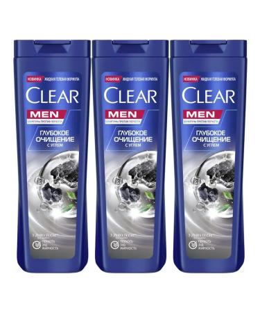 CLEAR VITA ABE Male shampoo deep cleansing with angle 180 ml 3 pcs