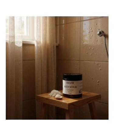RAVIR Cosmetics Salt scrub Anti -cellulite coconut 250 ml