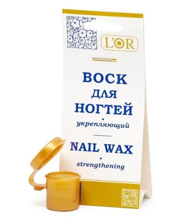 DNC Nail wax and cuticles are strengthening. Natural composition