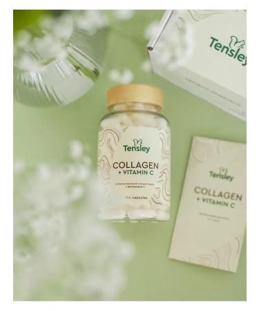 Tensley Collagen with vitamin C capsule - Buy Online on GoSupps.com