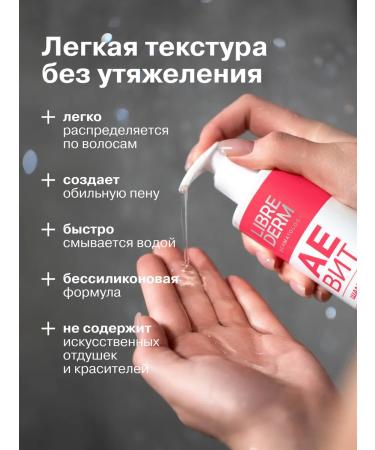 LIBREDERM Aevit Hair Shampoo 250 ml - Buy Online on GoSupps.com