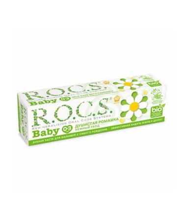 Toothpaste Children's r o c s Tender departure fragrant chamomile