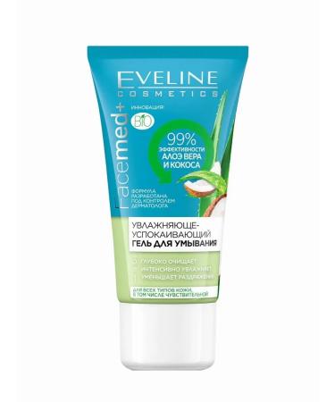 EVELINE Gel d washing. Uvlazh.-UPOK. with scarlet and coconut Facemed+ 30ml