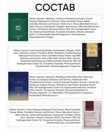 Limoni Korea's fabric patches for the eyes set 120 pcs - Buy Online on GoSupps.com