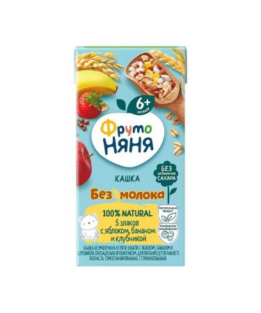 Frutonyanya Silent cereal porridge with fruits 200ml 18pcs - Buy Online on GoSupps.com