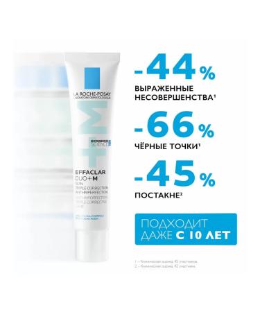 LA Roche-Posay Effaclar Cream Cream Duo+ M and Toleriane Rosaliac Ar - Buy Online on GoSupps.com