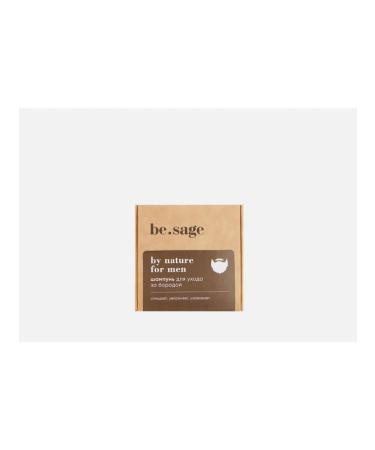 BeSage Hard shampoo for the care of the beard by Nature for Men