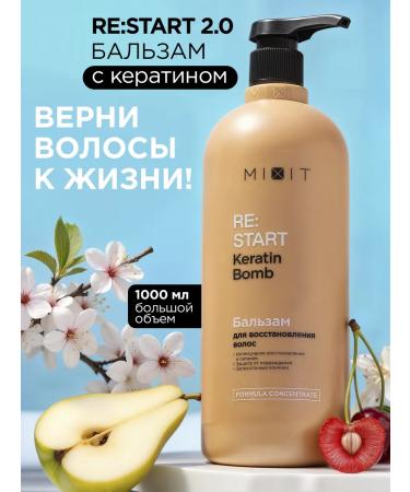 MIXIT Hair balm restoring 1 liter Re Start 2.0
