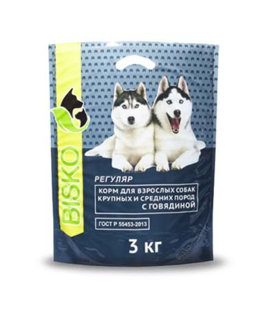 Bisco Dry food for dogs 3 kg