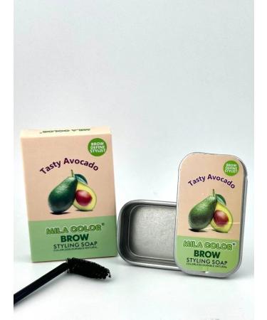 Vlar BEAUTY Fixing eyebrow soap with brush - Buy Online on GoSupps.com