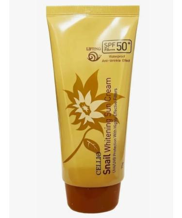 Cellio Sunscreen for face cream with a tinting effect SPF 50 - Buy Online on GoSupps.com