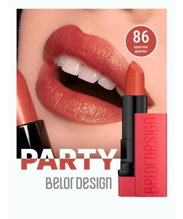 BELOR DESIGN Moisturizing lipstick tone 86